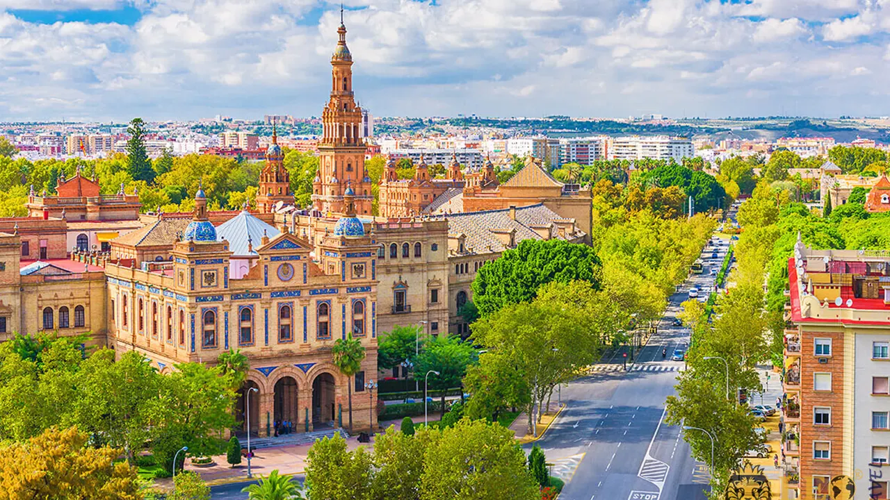 Seville blends Moroccan civilisation with Spanish culture, offering thrilling tours among its legendary palaces and stunning city landmarks.